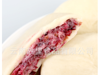 速冻鲜花饼玫瑰烤鲜花糕点云南小吃零食 酥皮糕点冷冻鲜花饼食品图3