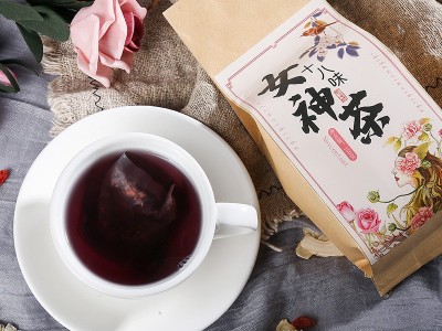 十八味女神茶玫瑰枸杞桂圆菊花组合养生花草茶OEM贴牌定制代加工图3