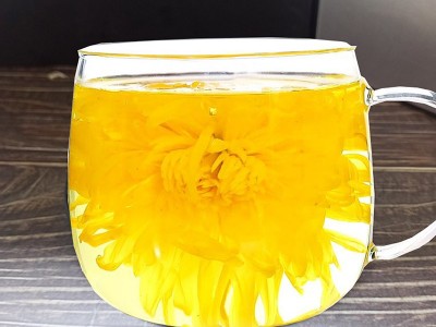 批发金丝皇菊花茶干菊花茶20克大朵干菊花2022年新花金丝皇菊花茶图2