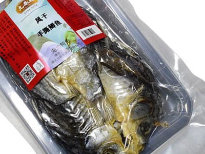 冷藏湖北特产手撕鲫鱼 整只手撕腊味干鲫鱼 生制半成品风干鲫鱼图5