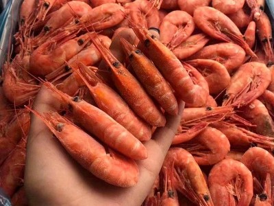 渔王 国王加拿大甜虾北极虾5斤冷冻深海海虾甜虾冰虾水产海鲜批发图4