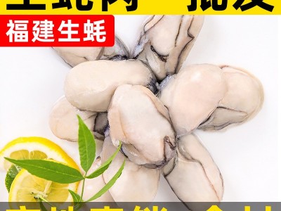 福建去壳鲜活生蚝肉海鲜水产新鲜大补现剥生蚝海蛎牡蛎肉速冻500g图4