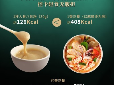 人参八珍粉红豆赤小豆薏米粉山药芡实茯苓粉根豆粉五谷杂粮代餐粉图3