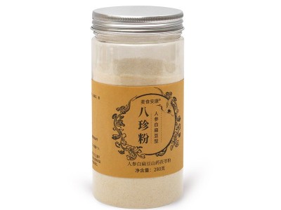 人参八珍粉红豆赤小豆薏米粉山药芡实茯苓粉根豆粉五谷杂粮代餐粉图4