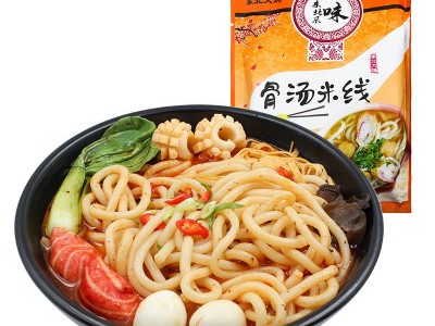骨汤米线 批发东北大妈过桥米线 真空包装450G/袋批发图4