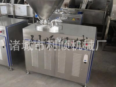 l 腊肠火腿肠灌装加工设备 全自动扎线灌肠机 商用香肠灌装机图4