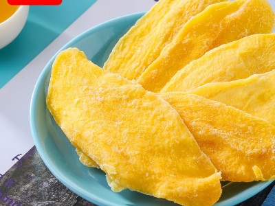 【实惠6元 100g】雅集 芒果干大片厚切果肉 网红零食好吃休闲食品图2