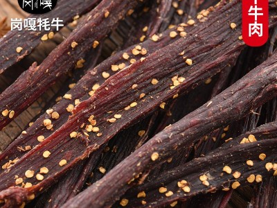 牛肉干 风干手撕牛肉厂家 景区特产网红零食风干猪肉脯500克散装图2
