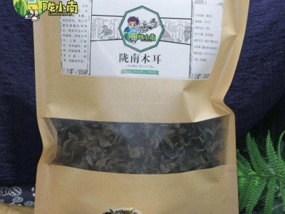 甘肃 陇小南 黑木耳之乡康县椴木小木耳黑木耳 500g装图1