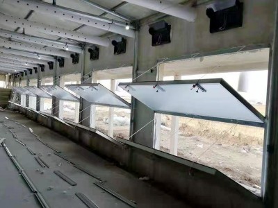 养殖导流板鸡舍鸭舍湿帘保温窗通风养鸡养猪场车间降温百叶窗通风图5
