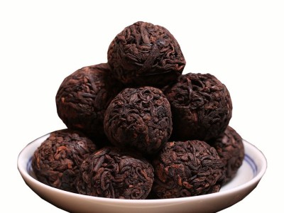 路氏茶业云南勐海布朗山古树沱茶普洱 陈年龙珠熟茶普洱茶厂批发图3