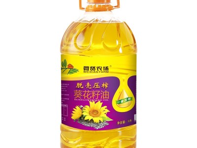东北特产葵花籽油一级物理压榨食用油纯正葵花油5L包邮图5