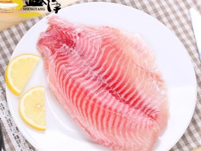 鲷鱼片 去皮罗非鱼片 火锅无骨无刺海鲜 新洲冷冻鱼柳批发 4.54kg图2