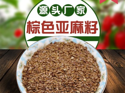 金色亚麻籽 低温烘焙五谷杂粮 现磨豆浆磨坊磨粉食材原料 亚麻籽图4