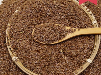 金色亚麻籽 低温烘焙五谷杂粮 现磨豆浆磨坊磨粉食材原料 亚麻籽图3