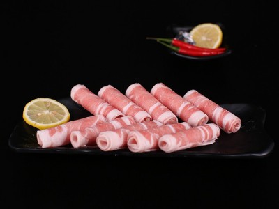 厂家直销 羊肉卷 烤涮火锅羊肉卷 羊肉片 小肥羊 鲜羊肉卷 羔羊肉图2