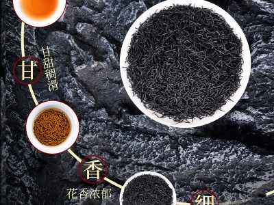蜜香特细正山小种红茶茶叶 正宗浓香型红散装礼盒装罐装2022新茶图2