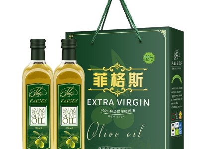 菲格斯西班牙原装进口特级初榨橄榄油750mlx2礼盒装送礼批发团购图5