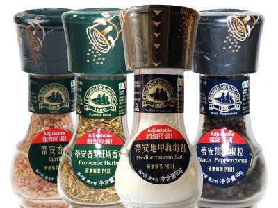 意大利原装进口 蒂安白胡椒粒（研磨瓶装）52g 香料调味批发图5