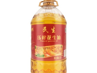 民生食用油5升压榨一级5L玉米胚芽油餐饮食堂家用玉米油图5