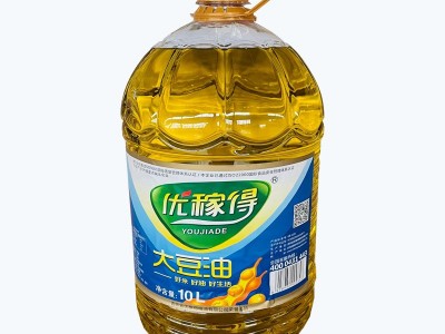 非转基因一级大豆油10L图1
