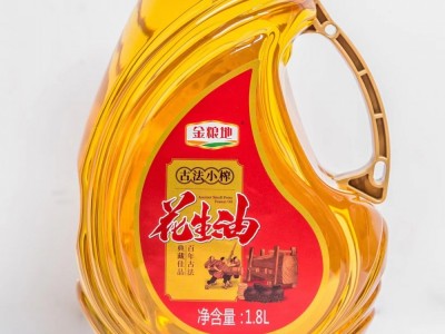 古法小榨1.8升*2礼盒装花生油图2