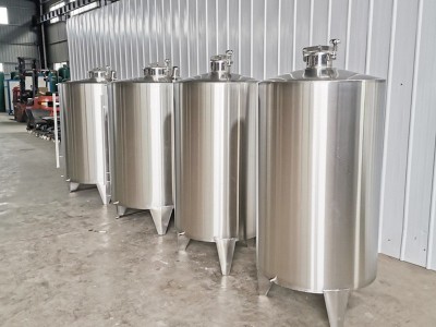 【不锈钢罐】储存罐304立式果酒储酒罐小型勾兑罐酿酒储存白钢罐图5