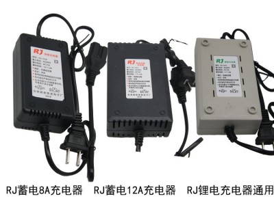 厂家批发8A12A蓄电锂电充电器正反接 农用充电 电动喷雾器充电器图4