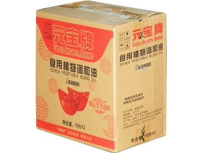 元宝牌 食用植物调和油10L*2桶 餐饮装酒店饭堂厨房炒菜烹饪油炸图5
