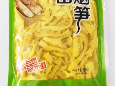 雪山烟笋干泡发野生竹笋竹火锅酒店餐饮特色食材图2