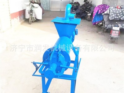 牛粪猪粪螺旋挤压脱水机 自吸式猪粪脱水机 养殖场干湿分离机图3