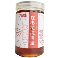 新疆蜂蜜三源红枣花蜂蜜1kg新疆蜂蜜原蜜源头厂家一件代发