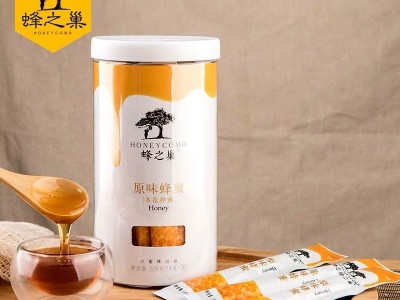 蜂之巢原味蜂蜜 厂家供应甜美时尚 便携装原味蜂蜜36条图4