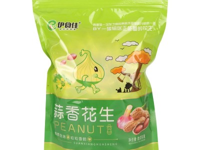 蒜香花生带壳水煮炒熟批发今年新季坚果零食散装十斤伊食佳工厂直图5