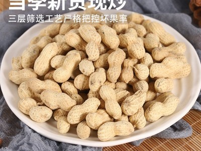 小珍珠陈皮花生带壳水煮炒熟批发新季多味坚果500g散装十斤伊食佳图4