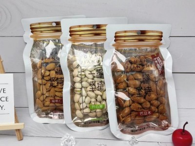 千味麦祺袋装开心果巴旦木扁桃仁80g即食坚果炒货零食办公休闲批图2