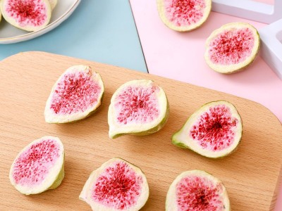 冻干无花果干厂家散装零食批发甜品烘焙原料无花果干无花果脆图2