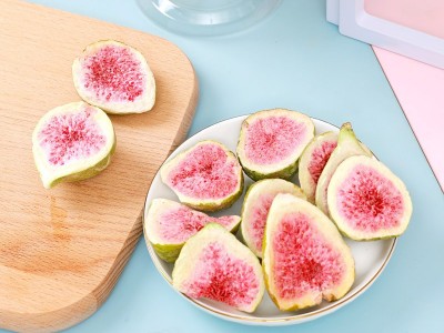 冻干无花果干厂家散装零食批发甜品烘焙原料无花果干无花果脆图3